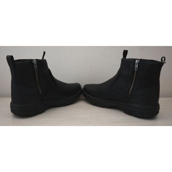 Skechers 64839 Men's 10.5M Black Resment-Korver Relaxed Fit Chelsea Boots - Picture 9 of 12